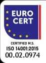 Distintivo EURO CERT ISO 14001 de ENEM