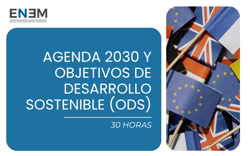 Agenda 2030 y Objetivos de Desarrollo Sostenible (ODS) (30h)