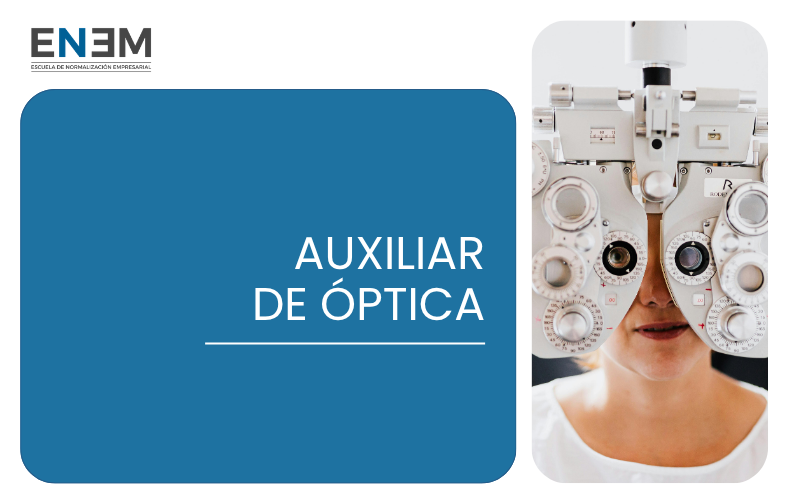 Auxiliar de Óptica